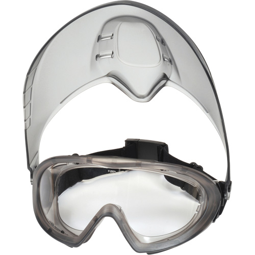 Lunettes de s&eacute;curit&eacute; Capstone Shield avec &eacute;cran facial amovible, Lentille Transparent, Antibu&eacute;e, Ventilation Directe/Ferm&eacute; Ontario Packaging