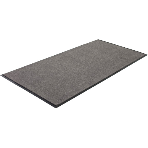 Tapis Poly-Tuft, Essuie-pieds, 4' x 6' x 5/16", Charbon Ontario Packaging