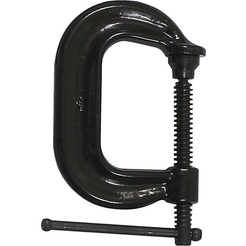 Serre-joint en C &agrave; gorge profonde pour service normal, Capacit&eacute; de 2" (51 mm), Profondeur de gorge de 2-1/8" (54 mm) Ontario Packaging
