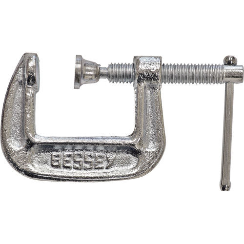 Serre-joint en C de s&eacute;rie l&eacute;g&egrave;re, Capacit&eacute; de 1" (25 mm), Profondeur de gorge de 1" (25 mm) Ontario Packaging