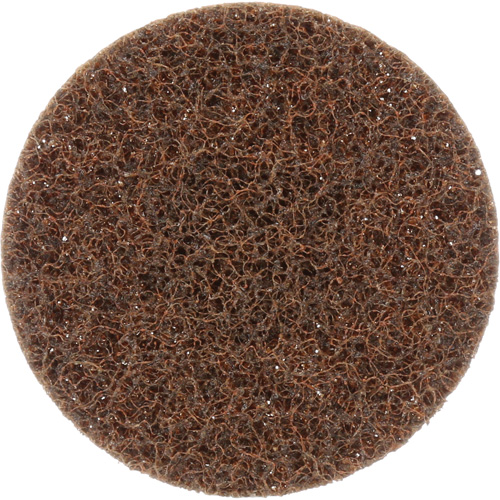 Disque de conditionnement de surface SC-DR Roloc Scotch-Brite, 3" dia., Grain Cors&eacute;, Oxyde d'aluminium Ontario Packaging