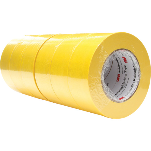 Automotive Refinish Masking Tape 388N, 48 mm (2") x 55 m (180'), Yellow Ontario Packaging