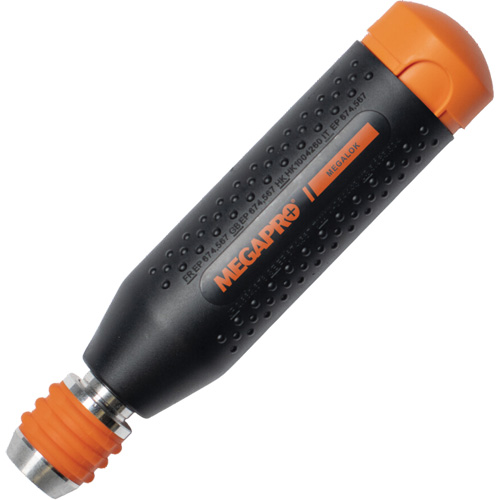 Original MEGALOK 15-in-1 Multi-Bit Screwdriver, 6-3/10" L, Textured Handle Ontario Packaging