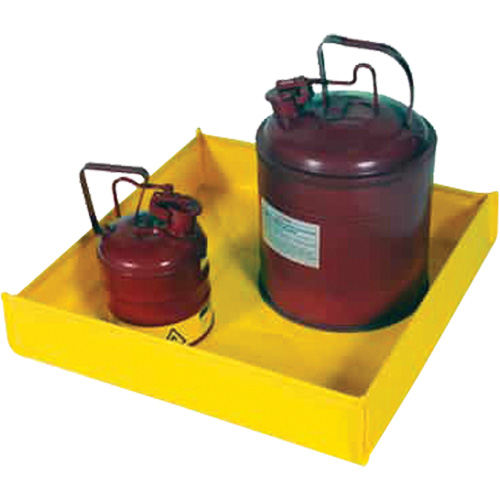 Flexible Ultra-Utility Tray&reg;, 12" L x 12" W x 4.8" H, 1.5 US Gal. Spill Capacity Ontario Packaging