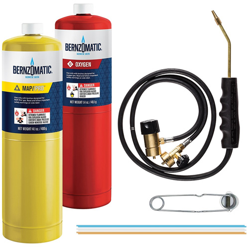Brazing Torch Kit, Oxygen Ontario Packaging