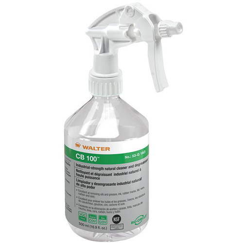 Empty Refillable Trigger Sprayer for CB 100, Round, 500 ml, Plastic Ontario Packaging