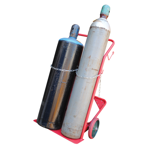 Cylinder Cart, Mold-on Rubber Wheels, 25-1/2"W x 7"L Base, 350 lbs. Ontario Packaging