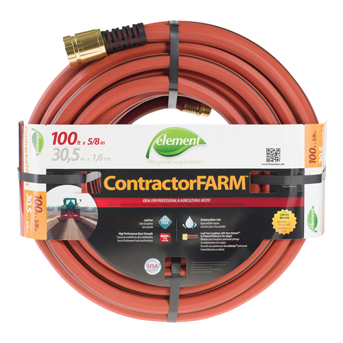 Boyau d'arrosage pour entrepreneur/FARM, PVC, 5/8" dia x 100' Ontario Packaging
