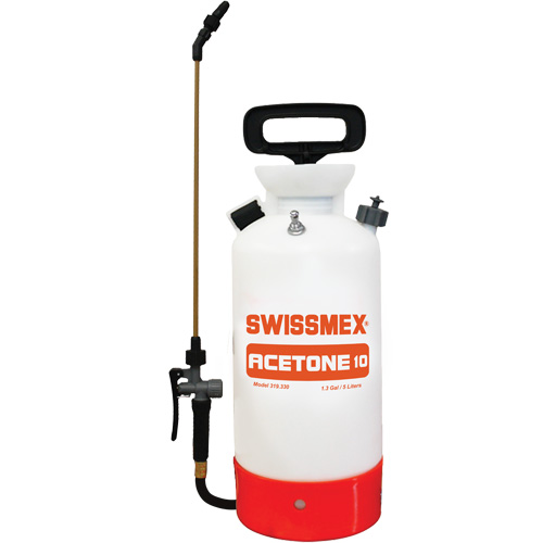 Pulv&eacute;risateur &agrave; main pour ac&eacute;tone , 1,3 gal. (5 L), Polypropyl&egrave;ne, Lance de 20" Ontario Packaging