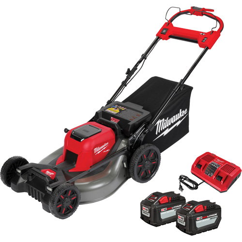 M18 Fuel Self-Propelled Dual Battery Cordless Mower Kit, Self-Propelled Walk-Behind, Battery Powered, 21" Cutting Width Ontario Packaging