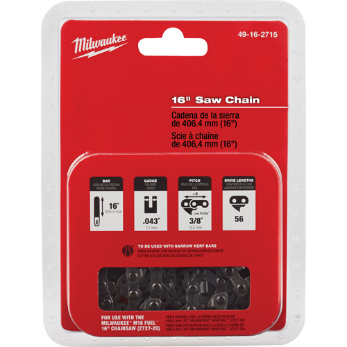 Chaîne de rechange pour scie de 16" Ontario Packaging