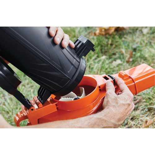 Souffleur/aspirateur/broyeur de feuilles, Vitesse d'air 210 mi/h, &eacute;lectrique Ontario Packaging