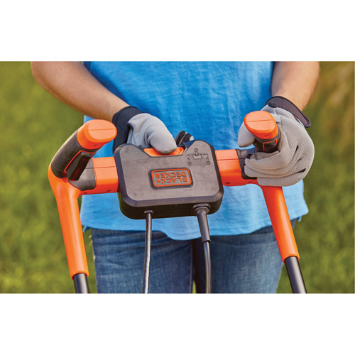 Lawn Mower with Comfort Grip Handle, Push Walk-Behind, Electric, 17" Cutting Width Ontario Packaging