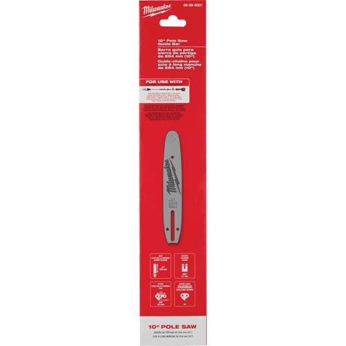 Guide-chaîne 10" pour scie &agrave; long manche Ontario Packaging