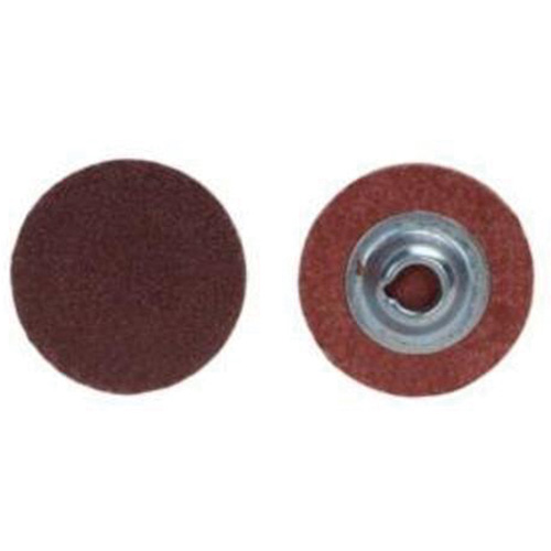 Quick-Change Cloth Disc, 3" Dia., 120 Grit, Aluminum Oxide Ontario Packaging