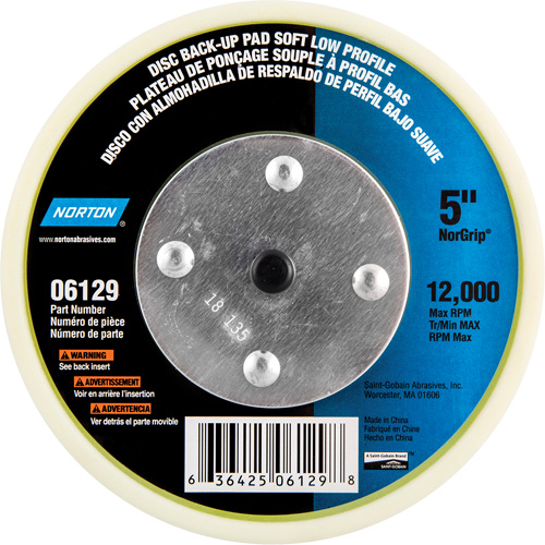 Back Up Pads For PSA & Hook And Loop Paper Discs Ontario Packaging