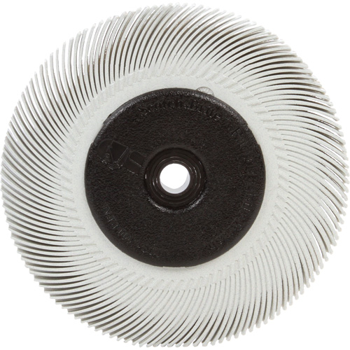 Scotch-Brite Radial Bristle Brush, Ceramic, 120 Grit, 6" Dia. Ontario Packaging