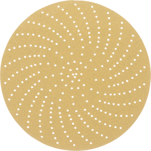 Disque de ponçage net Hookit, dia 6", Grain P120, Oxyde d'aluminium, Poids C Ontario Packaging