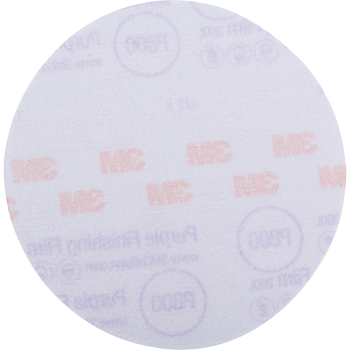 DISQUE FINITION MAUVE 6" HOOKIT GRN P800 50/BTE, 6" Dia., P800 Grit Ontario Packaging