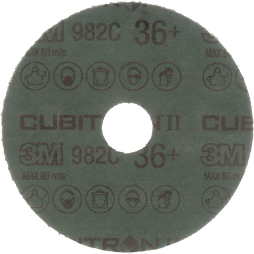 Disque en toile Cubitron II, C&eacute;ramique, 36+, 6" Dia x 7/8" Arbre Ontario Packaging