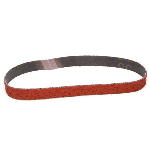 Cloth Belt, 1/2" W x 18" L, Ceramic, 40 Grit Ontario Packaging