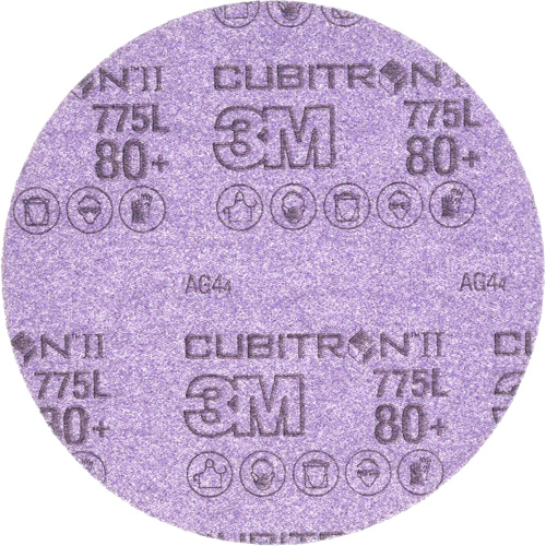 6" Cubitron II 775L Disc - 80 Grit, 6" Dia., 80+ Grit Ontario Packaging