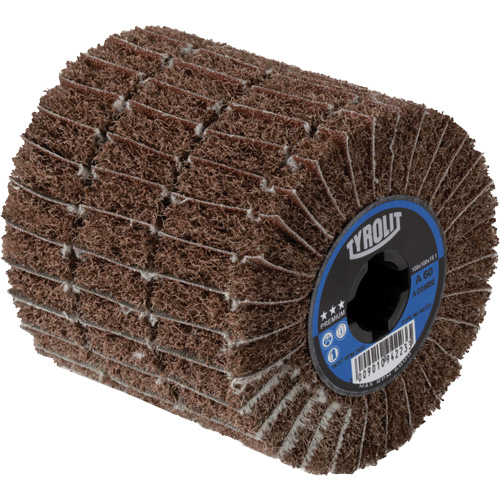 Premium Sanding Roller , 4" Dia. x 4" W, 3/4" Arbor, Medium Grit Ontario Packaging
