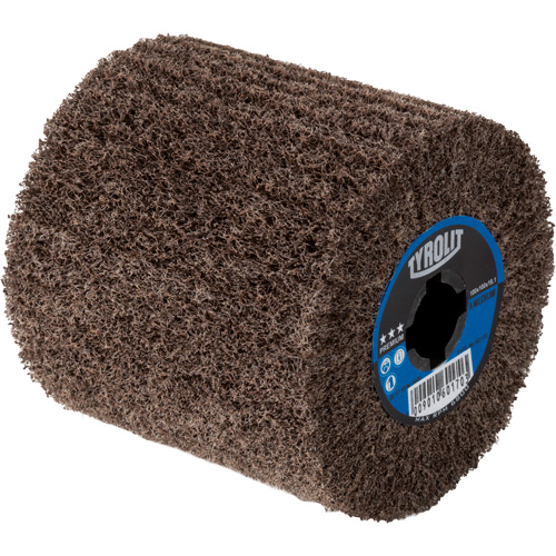 Pro-Line Surface Conditioning Drum, 4" Dia. x 4" W, 3/4" Arbor, Coarse Grit, Aluminum Oxide Ontario Packaging