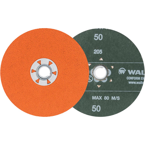 Coolcut XX Sanding Disc, 5" Dia., 50 Grit, Ceramic Ontario Packaging
