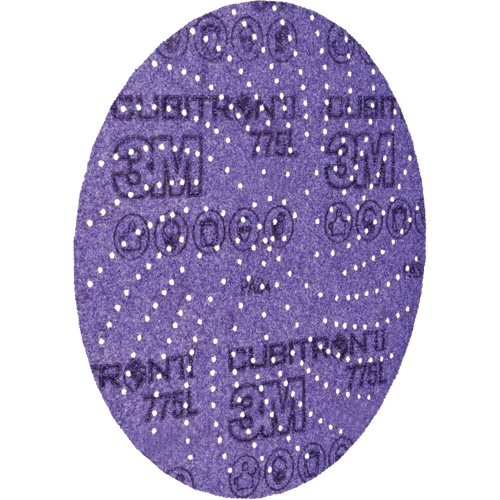 Disque abrasif 775L Cubitron II Hookit, dia 5", Grain 80+, C&eacute;ramique, Poids F Ontario Packaging
