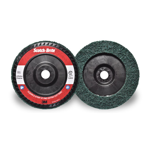 Scotch-Brite Clean & Strip XT Pro Extra Cut Disc, 7" Dia., Extra Coarse Grit, Aluminum Oxide Ontario Packaging