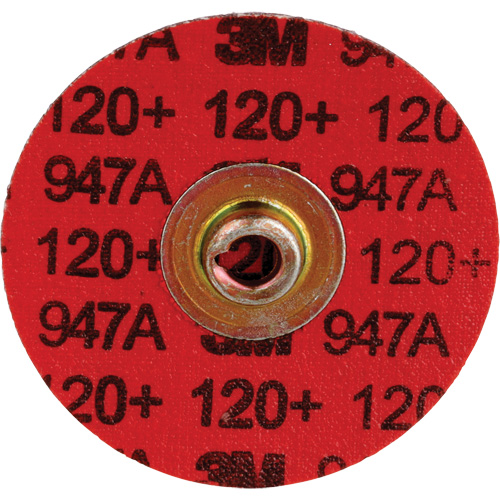 Cubitron II Roloc Durable Edge Disc, 2" Dia., 120+ Grit, Ceramic Ontario Packaging