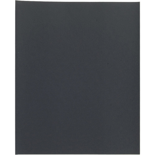 Feuille de ponçage imperm&eacute;able Black Ice, 9" x 11", Grain 600, Oxyde d'aluminium Ontario Packaging