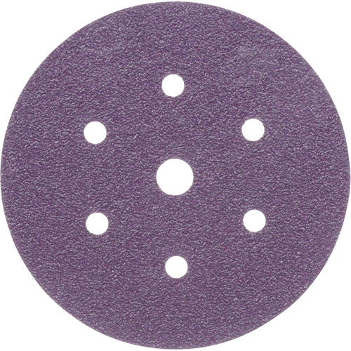 Cubitron II Hookit Clean Sanding Abrasive Disc, 6" Dia., 40+ Grit, Ceramic, C-Weight Ontario Packaging