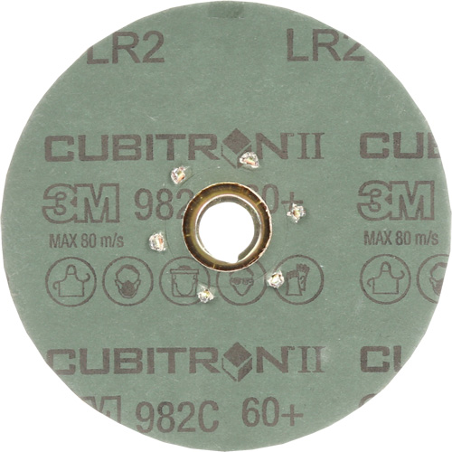Cubitron II 982C Fibre Disc, Ceramic, 60+, 4-1/2" Dia Ontario Packaging