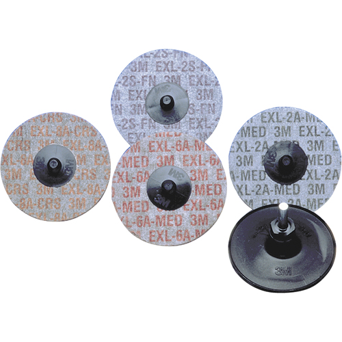 Produits Buff & Blend - Meules homog&egrave;nes EXL Roloc Scotch-Brite, 2" x Grain de 2S Ontario Packaging