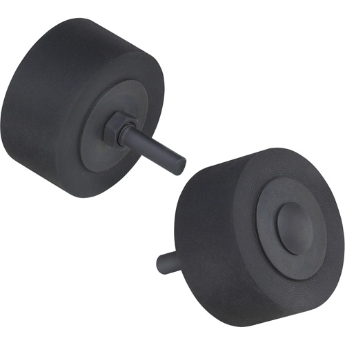 Disque de polissage avec bande de caoutchouc, 2" x 1" x 1/4", 45129 Ontario Packaging