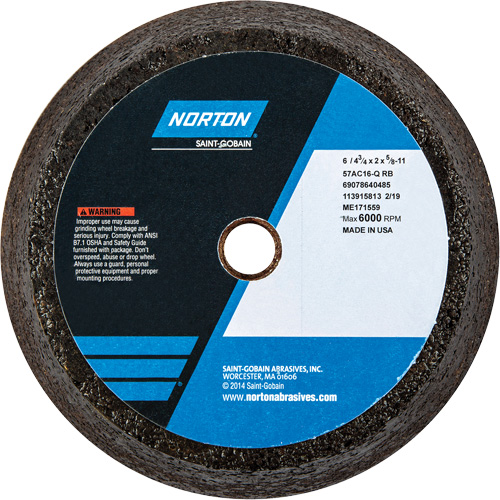Gemini&reg; Non-Reinforced Portable Snagging Wheel Ontario Packaging