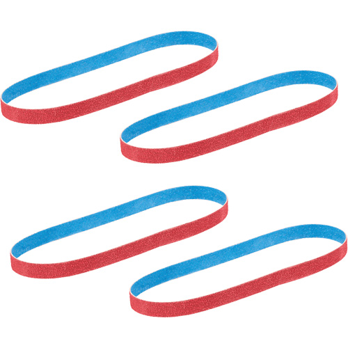 Bandfile Belts, 3/8" W x 13" L, Ceramic, 60 Grit Ontario Packaging