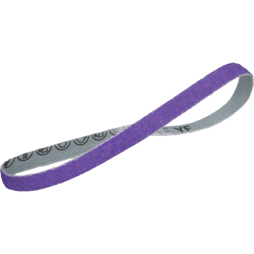 Cubitron 3 Cloth Belt 1184F, 1/2" W x 18" L, Ceramic, 80+ Grit Ontario Packaging