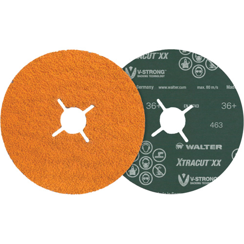 Disque XTRACUT XX, C&eacute;ramique, 80+, 4-1/2" Dia x 7/8" Arbre Ontario Packaging