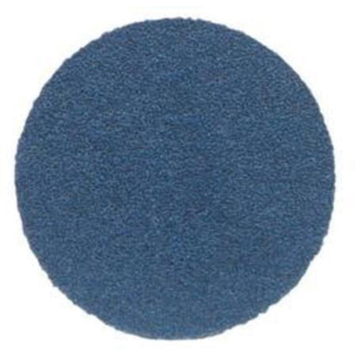 BlueFire Hook & Loop Disc, 6" Dia., 80 Grit, Zirconia Alumina, E-Weight Ontario Packaging