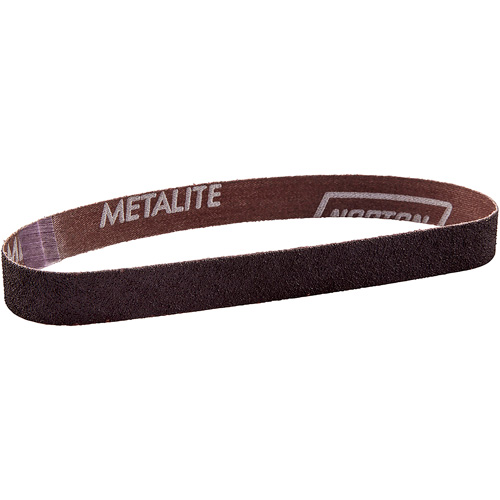 Metalite&reg; Cloth File Sanding Belt, 3/4" W x 20-1/2" L, Aluminum Oxide, 60 Grit Ontario Packaging