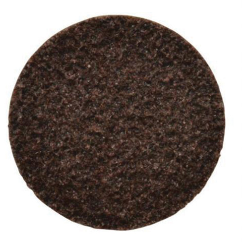 Disque de polissage non tiss&eacute; &agrave; remplacement rapide tr&egrave;s r&eacute;sistant Bear-Tex, 3" dia., Grain Moyen, Oxyde d'aluminium Ontario Packaging