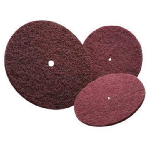 Bear-Tex&reg; High Strength Non-Woven Disc, 6" Dia., Very Fine Grit, Aluminum Oxide Ontario Packaging