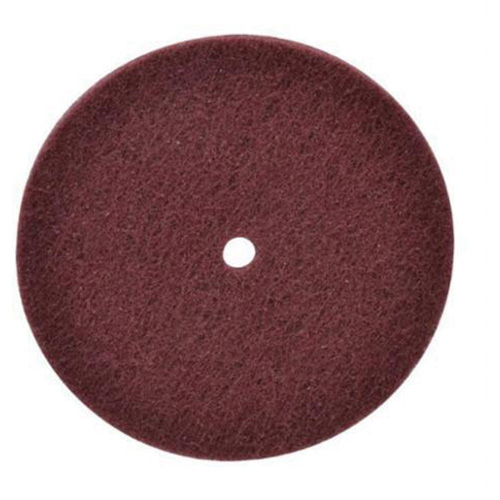Disque non tiss&eacute; tr&egrave;s r&eacute;sistant Bear-Tex, 6" dia., Grain Tr&egrave;s fin, Oxyde d'aluminium Ontario Packaging