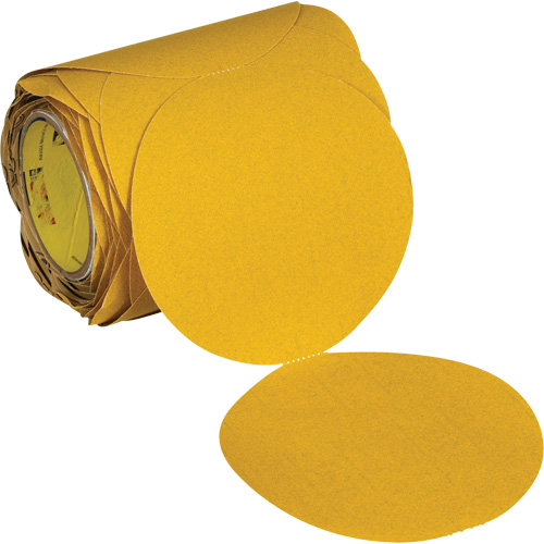 Stikit Gold Abrasive Disc Roll 09312, 6" Dia., 120 Grit, Aluminum Oxide Ontario Packaging
