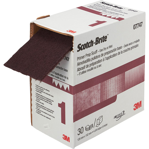 Scotch-Brite Primer Prep Scuff, VFN, 4-3/4" x 180", Aluminum Oxide Ontario Packaging