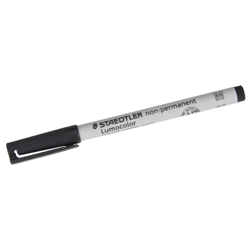 Lumocolor&reg; Non Permanent Medium Tip Black Marker Ontario Packaging