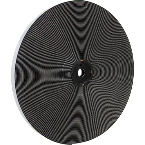 Dual Lock Reclosable Fastener, Self-Mating, 50 yds x 1/2", Adhesive, Black Ontario Packaging